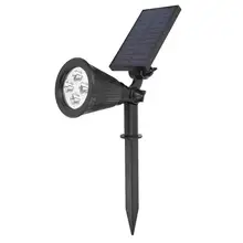 4LED открытый солнечный светильник Водонепроницаемый освещение садовой дорожки лужайка ночь Декор Светильник