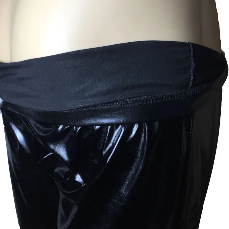 Short Boxer In Pelle In Pvc Uomini Cavallo Aperto, Wetlook, Senza Cavallo, Mutandine In Lattice, Biancheria Intima Fetish Da 14,45 € | DHgate - Foto 3
