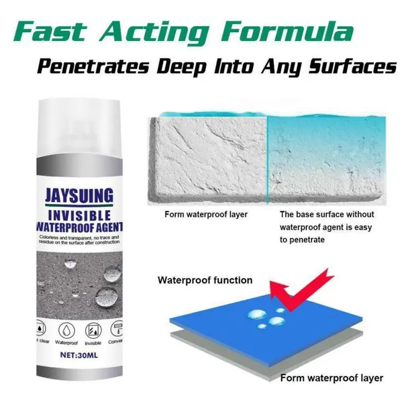 30ml Sealant Spray Anti-Leaking Sealant Universal Glue Quick-drying Agent Sealing Gaps Leaks Roof Silicone silicone glue sealant glue silicone sealant anti leak sealant