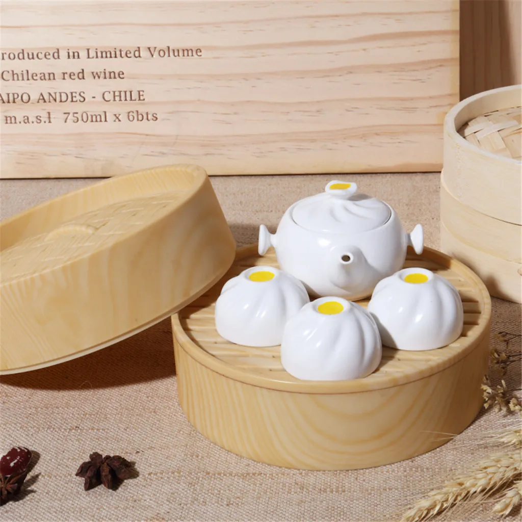 Китайский дорожный чайный сервиз Xiaolongbao, керамический портативный чайный горшок, фарфоровый чайный сервиз Gaiwan, чайные чашки, чайный горшок и более крутые аксессуары