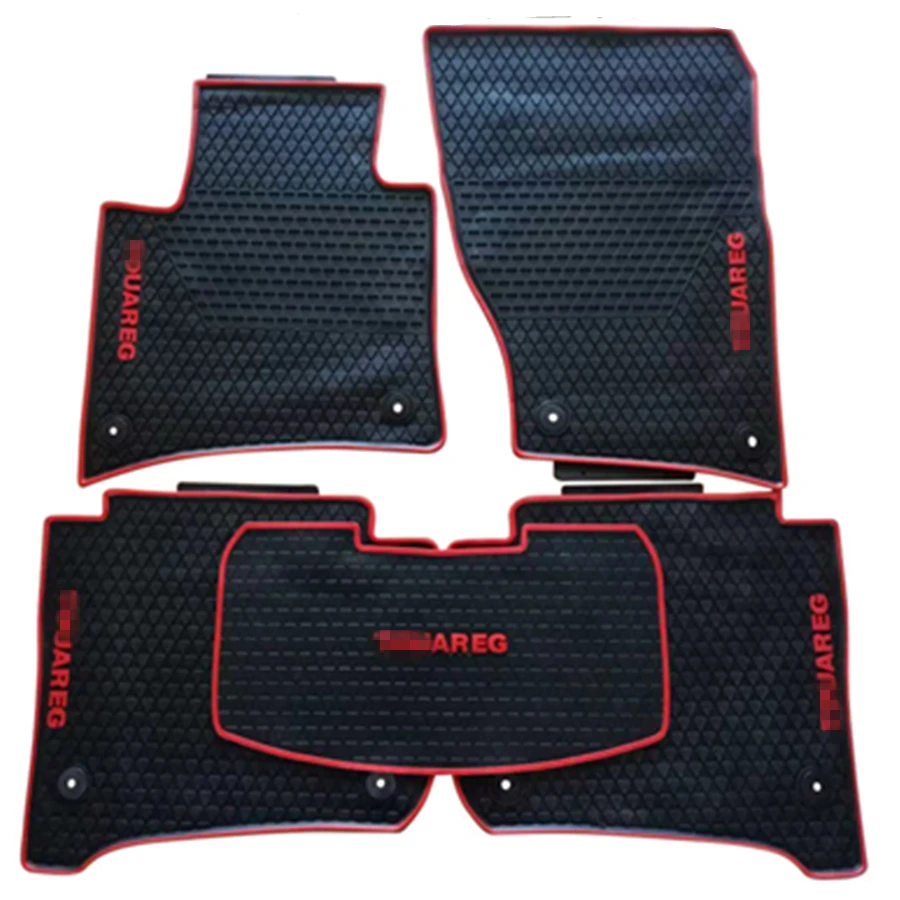 

YJ99 For Volkswagen VW Touareg 2011-2018 All Weather High Quality Anti Skip Latex Durable Carpets Special Rubber Car Floor Mats