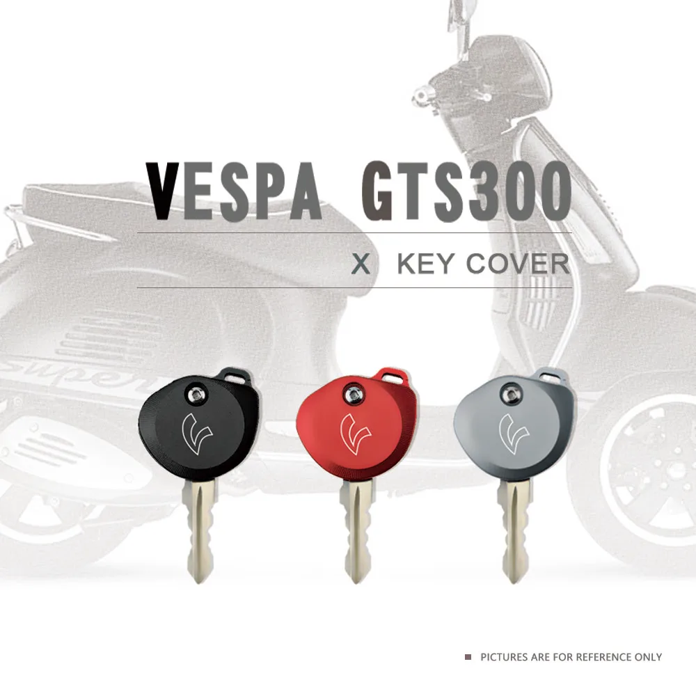 

Kodaskin Aluminum Alloy Motorcycle Key Cover Case Key Shell For Vespa GTS300 gts 300 SPRINT Primavera150 125 150 LX150 Keys
