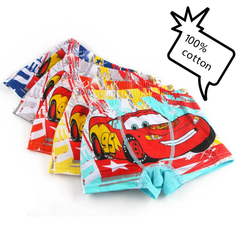 3Pcs Disney Cars Baby Boy Mutandine Intimo Per Bambini In Cotone 100% Per Ragazzi Mutande Per Bambini Slip Per Ragazzo Mcqueen Knickers