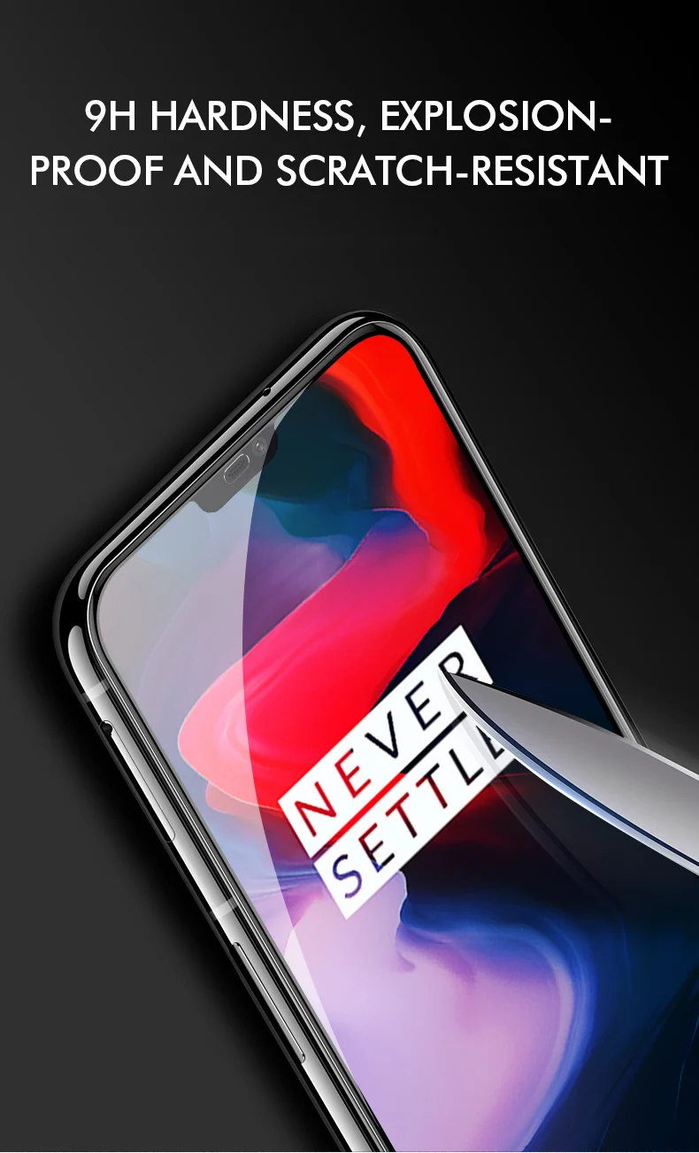 6D закаленное стекло с закругленными краями для Oneplus 7 7T Pro 6T 5T 5T Защитная пленка для One Plus 7 7T Pro 6 5 5T