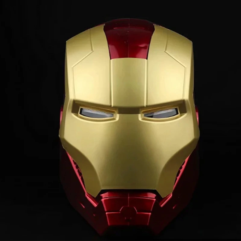 1:1 Disney marvel Железный человек Маска шлем с подсветкой игрушки маскарадный костюм