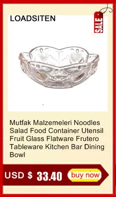 Тарелка Saladier Mutfak Malzemeleri Ensaladera посуда Ramen Ланчбокс стеклянные столовые приборы Frutero посуда Кухня бар столовая чаша