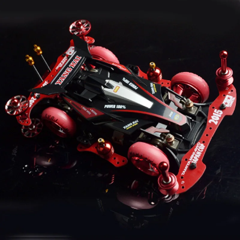 Yang Kai 4WD DIY модификация RC автомобиль MA шасси Fouble Head Гоночные Игрушки установка Tamiya мини аксессуары - Цвет: Blast