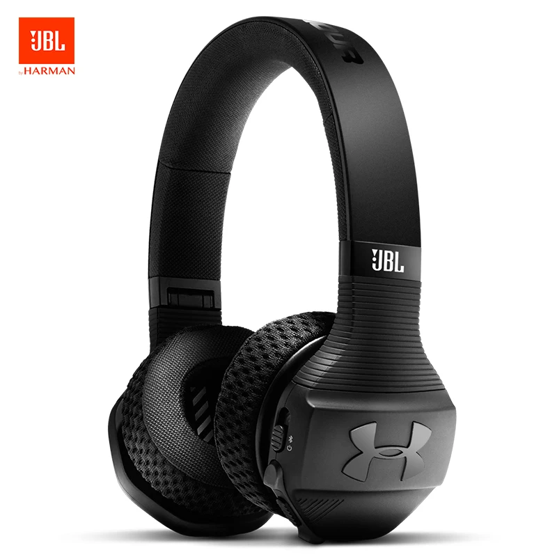 Black JBL мкА TRAIN беспроводные Bluetooth наушники на ухо спортивная Гарнитура для бега глубокие наушники с басами громкой связи звонки с микрофоном - Цвет: Black