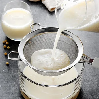 

Factory Pushing Filter Milk Fruit Juice Residue Funnel Breaking Machine Filte