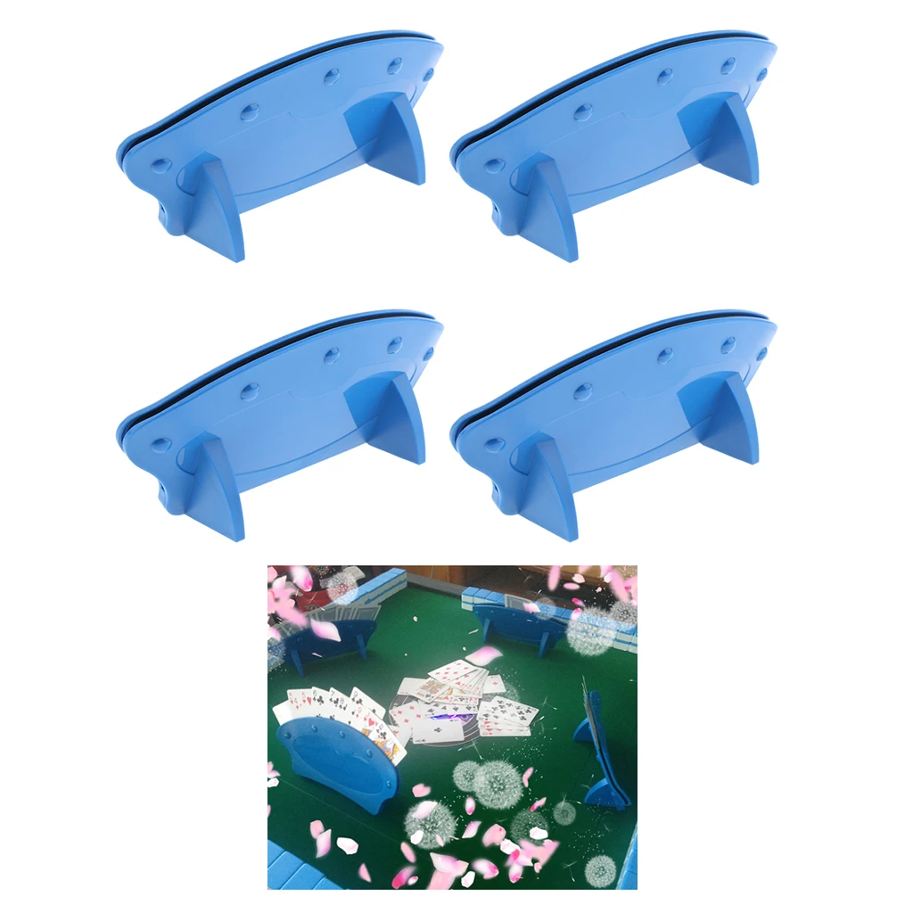 Set Of 4 Premium Card Holder Card Holder Playing Card Holder Card Game Holder Children Game