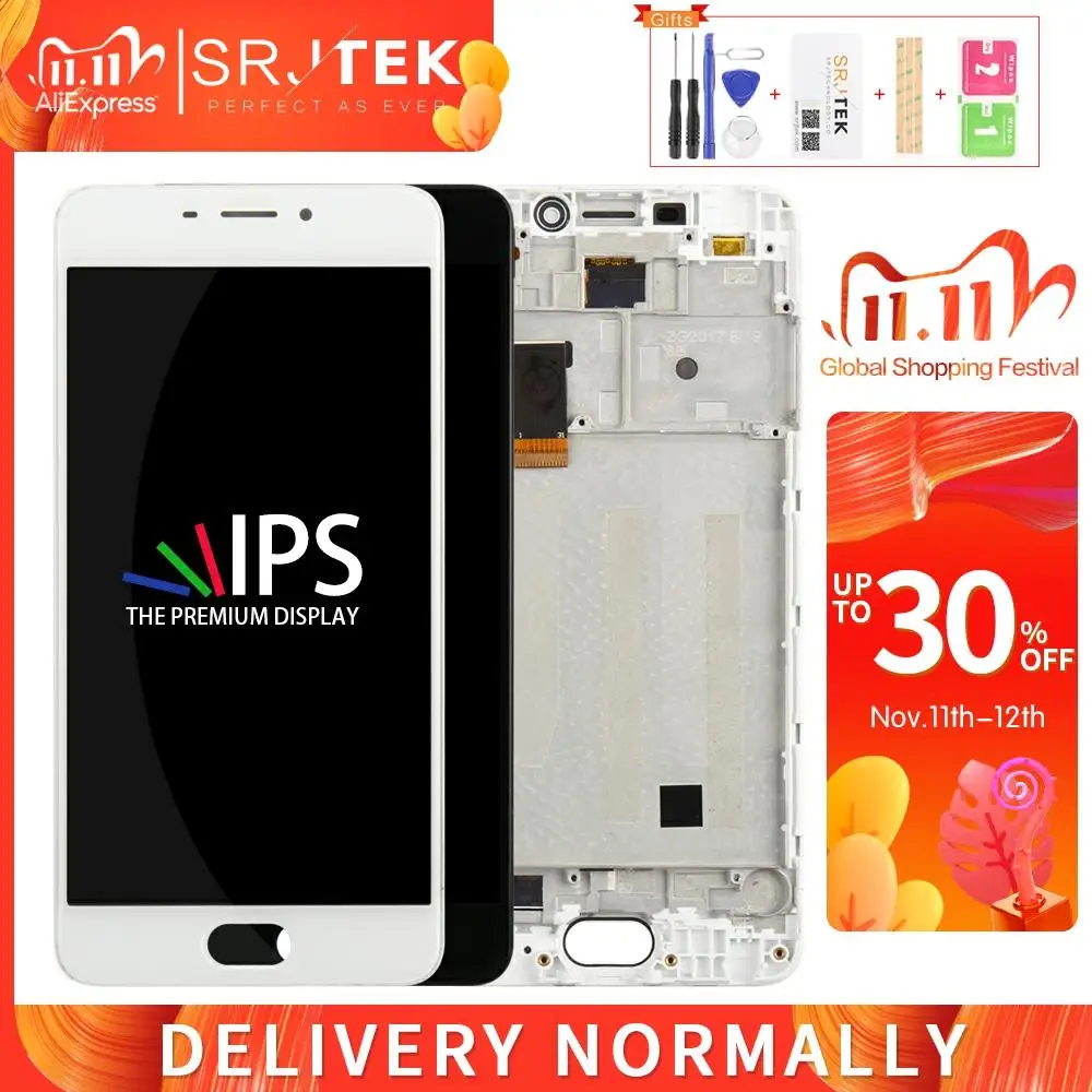 Для Meizu M6 M711H LCD M711M M711Q панель M6S Touch для Meilan S6 M712H экран дигитайзер Сенсорное стекло