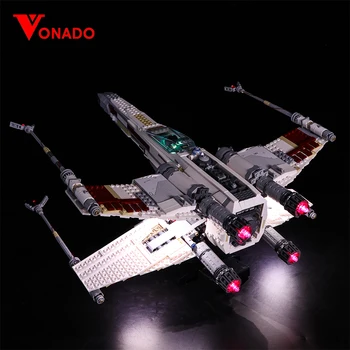 

Led Light Compatible For Lego 10240 X Wing Red Five Star War fighter 05039 Building Blocks Bricks Toys (only light Battery box)