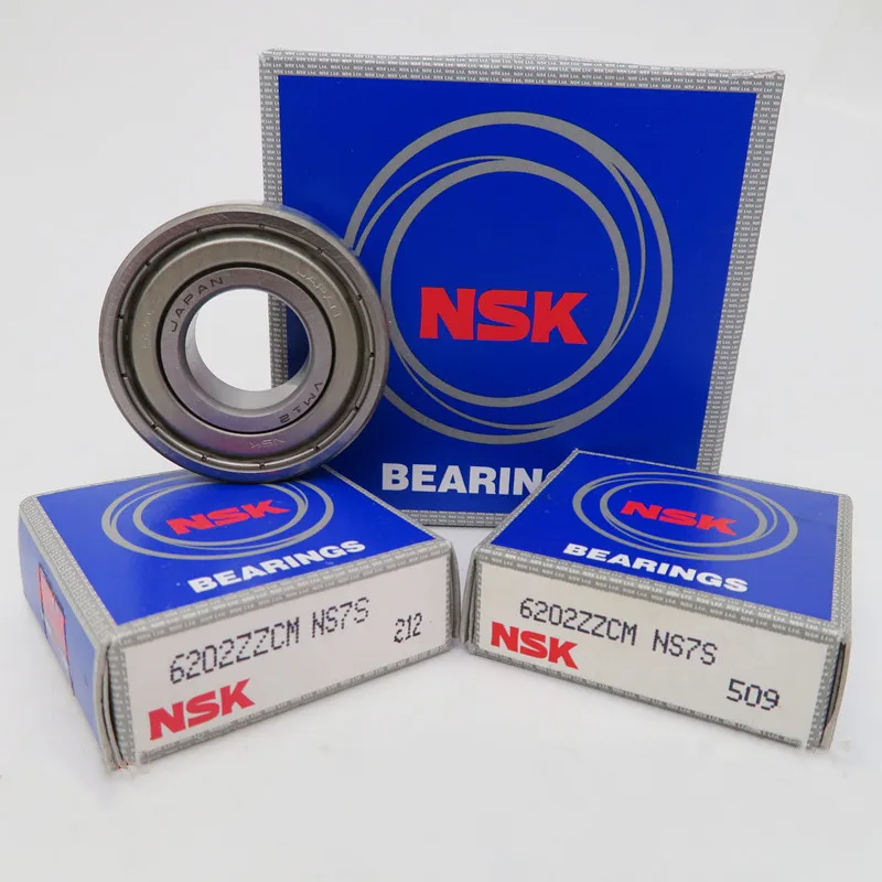 10個日本nskベアリング6200 6201 6202 6203 6204 6205 zz ddu rs