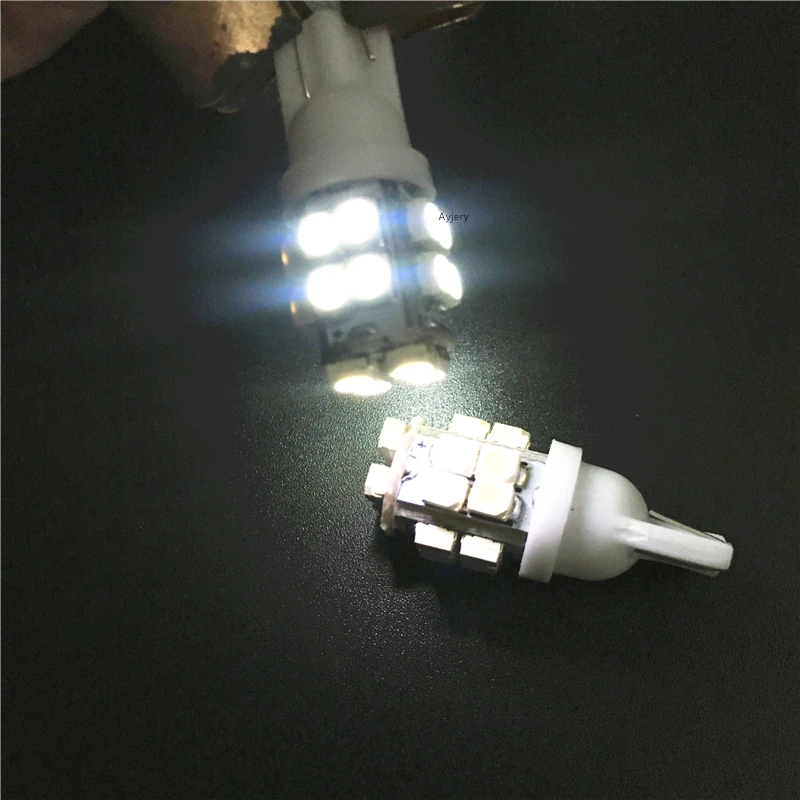 Ayjery оптом! 500 шт. T10 W5W 194 168 1210 20 светодиодные лампы SMD парковочный сигнал обратная Лицензия плиты просвет Автомобильные фары DC12V