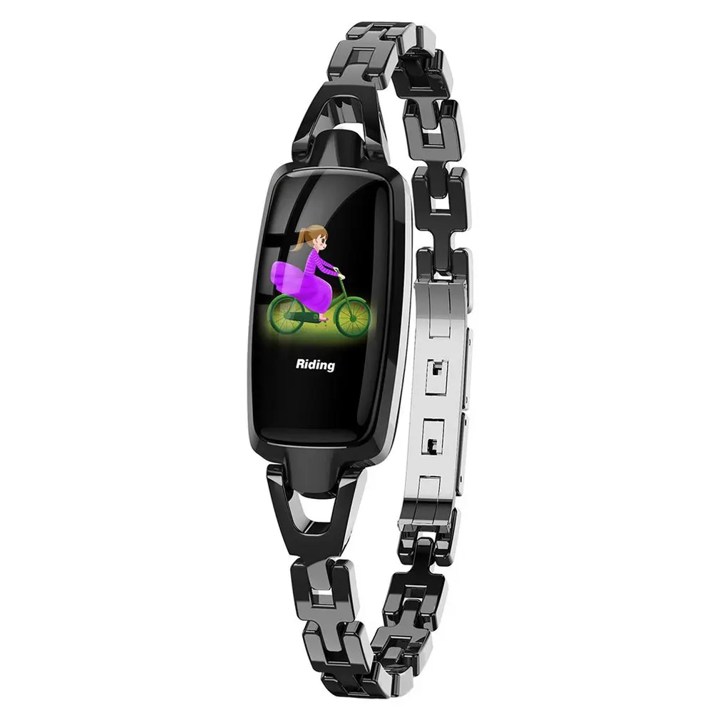 Greentiger DR66 Смарт-часы для женщин монитор сердечного ритма Bluetooth IP67 Водонепроницаемый фитнес-трекер умный браслет Android IOS