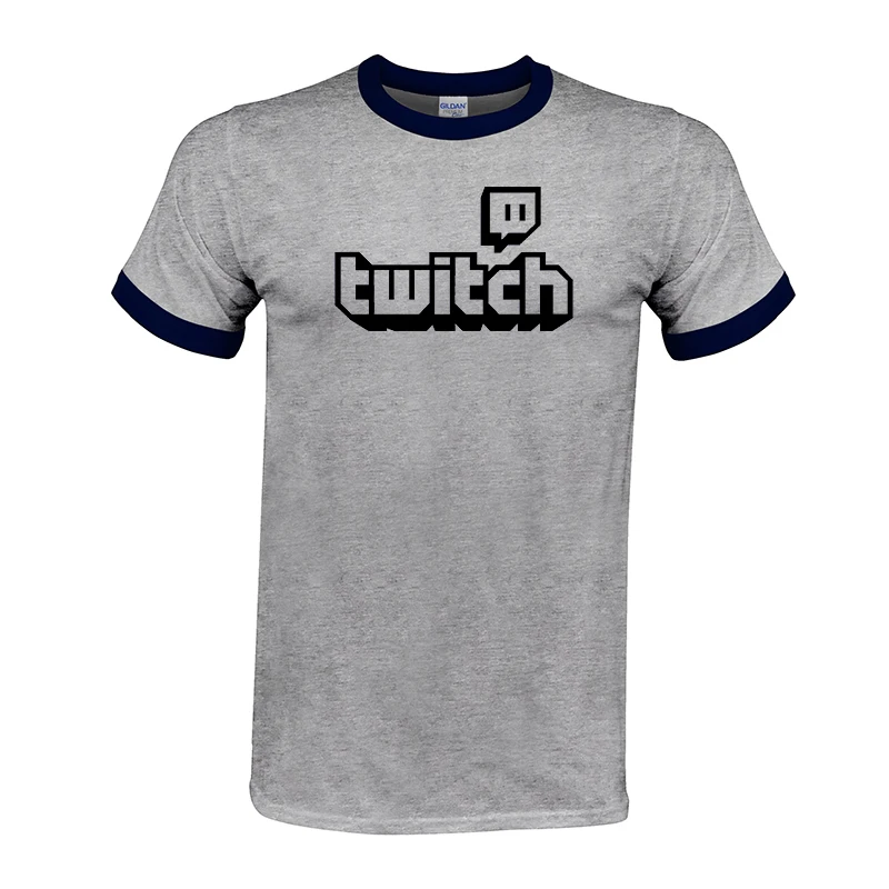 Twitch tv, футболка-игровая, топ, Мужская футболка «геймер», подарки на день отцов, футболка с коротким рукавом, pride, Мужская футболка, унисекс, новая мода