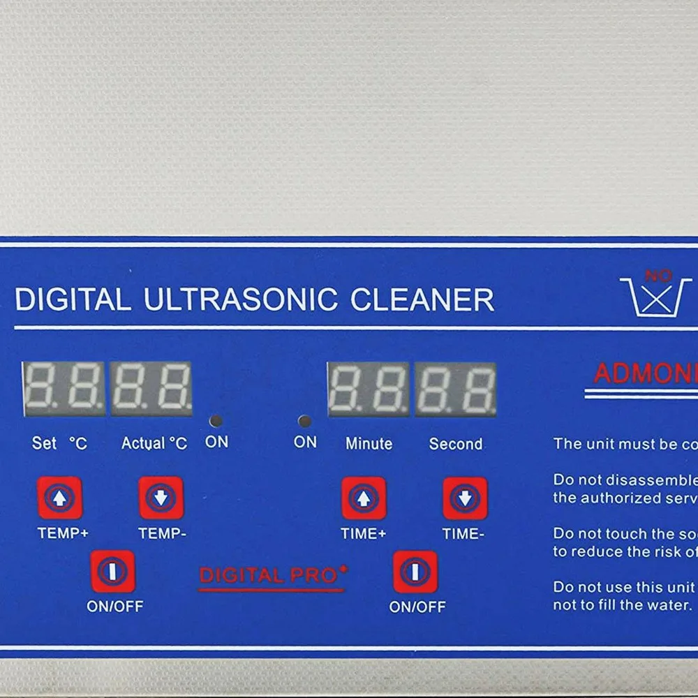 10L Цифровой Ультра звуковой очиститель комплект Ультра звуковой таймер для ванны ювелирные изделия очистки