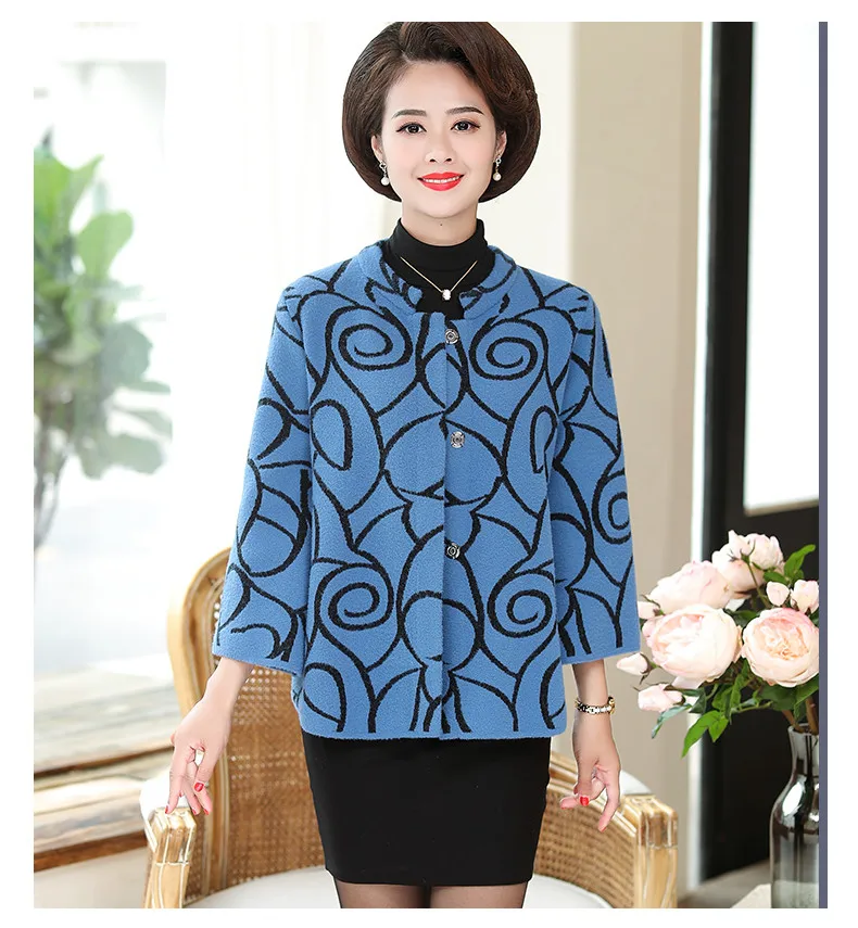 XJXKS Women woolen coat autumn winter new loose plus size comfortable casual high quality cashmere women coat