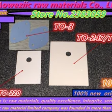 10 шт. транзисторная изоляционная площадка TO-220 TO-247 TO-3P TO-3(Транзисторные профессиональные материалы