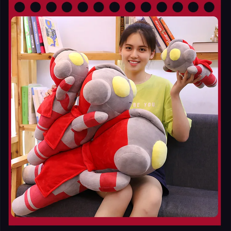 Серия CartoonUltraman плюшевая игрушка-подушка мягкая подушка Kawaii Подарки на день рождения для мальчика