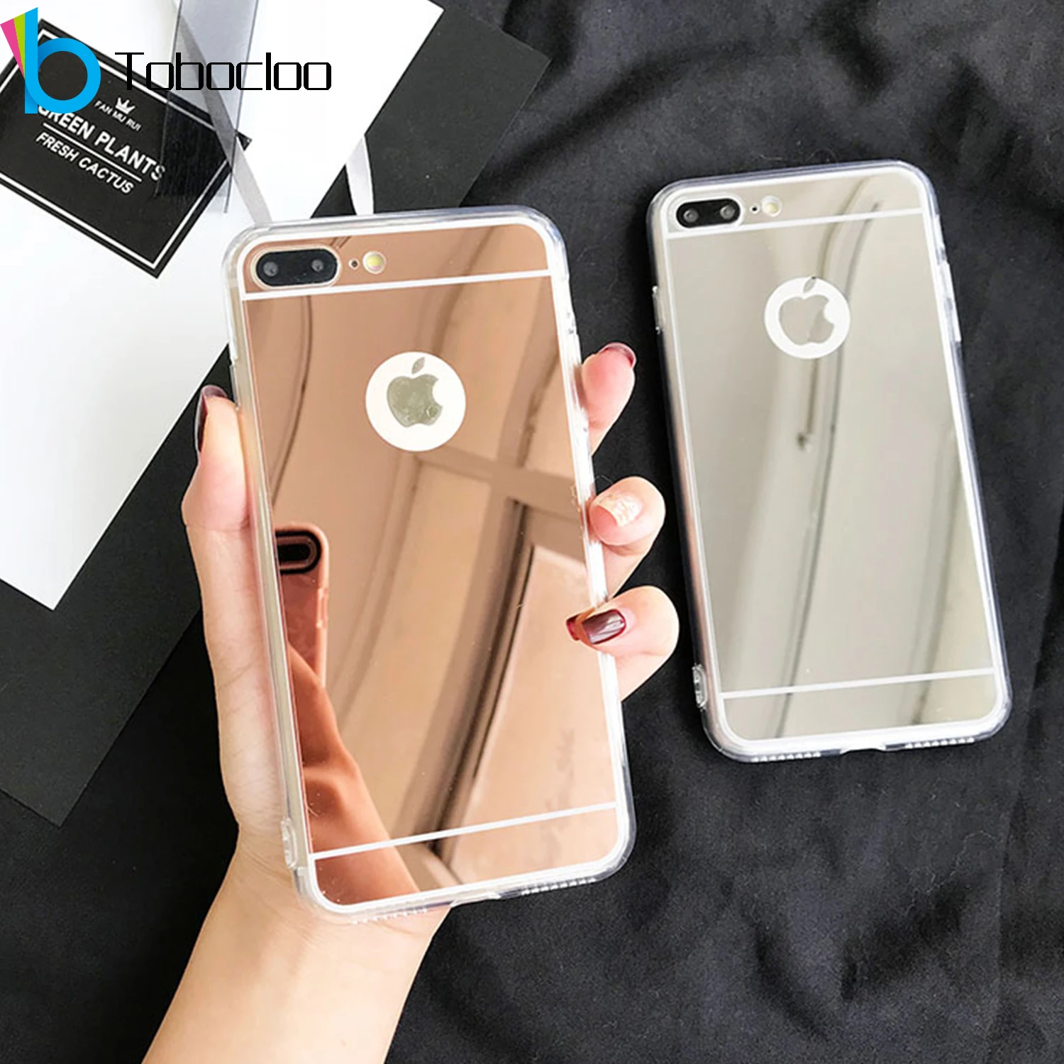 for Apple iPhone 7 Plus 6 6S 5 5S SE Plating Mirror TPU Silicone XS Max XR X Frame Case Cover Soft Back Phone Cases | Мобильные