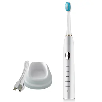 

Magnetic Levitation Induction Charging Five-gear Adult Acoustic Home Super Toothbrush Soft Hair Electric Toothbrush