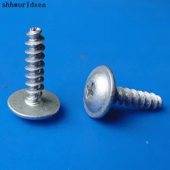 

Shhworldsea 100pcs Free Shipping Zinc Clear Screw Fastener Clip For Audi