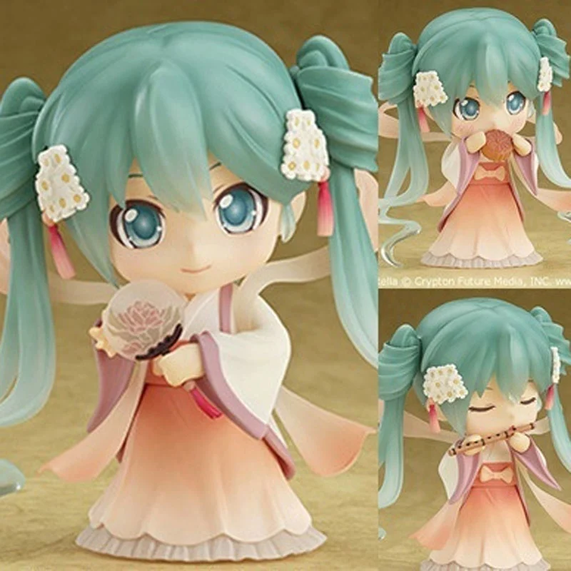 Nendoroid Хацунэ Мику Праздник середины осени ПВХ Модель фигурка игрушка 10 см |