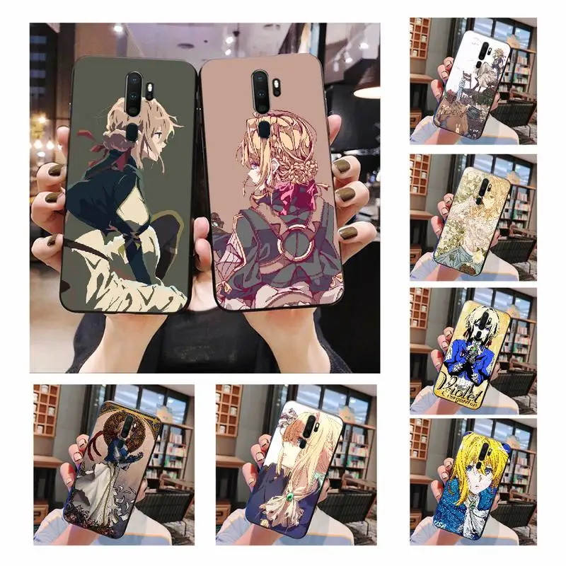 Чехол для телефона NBDRUICAI Violet Evergarden Bling милый чехол Oppo A5 A9 2020 A11x A71 A73S A1K A83|Бамперы| |