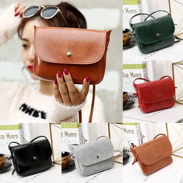 Online Shop Vintage Mini Women Purse Leather Messenger Bag Retro Casual Shoulder Bag Crossbody Bags Zaino Donna Elegant Ladies Aliexpress Mobile 11 11 Double 11 Singles Day