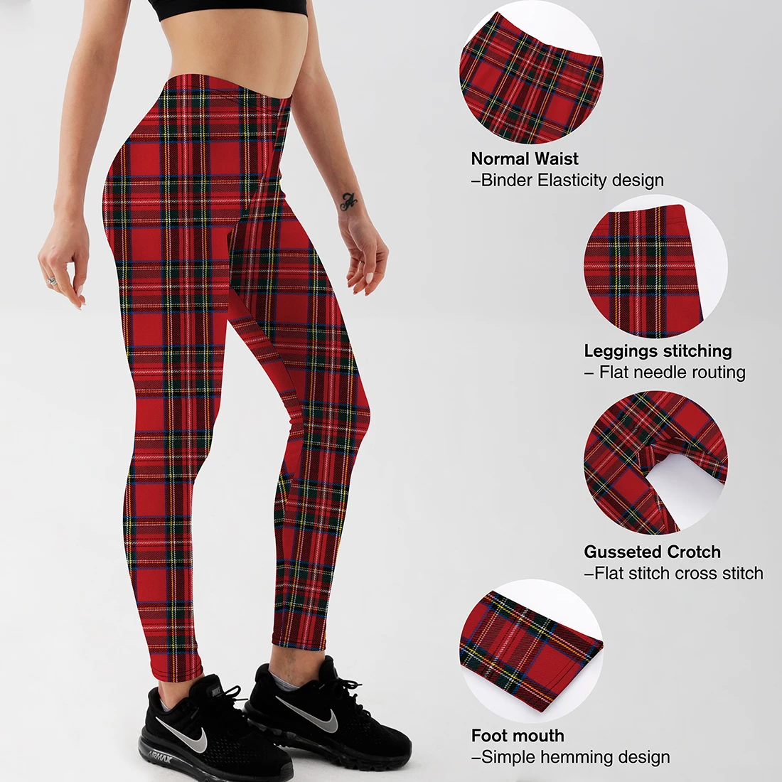 Leggings rossi scozzesi dell'annata del latte stampato digitale progettato  sottile delle nuove donne di arrivo trasporto di goccia|red leggings|designer  leggingsleggings design - AliExpress
