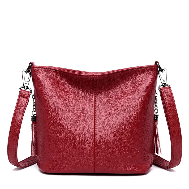 2019 роскошные сумки Модные женские кожаные через плечо дизайнерская женская