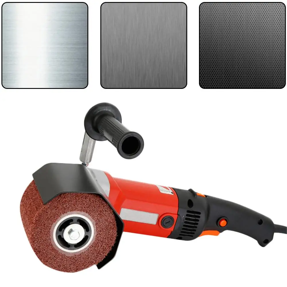 

Industrial Grade 1400W Stainless Steel Metal Mirror Wire Drawing Machine Wooden Material Polishing Tool