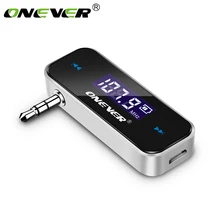 Tioodre sem fio mini transmissor fm 3.5mm em-carro música do carro áudio mp3 player transmissor para iphone 4 5 6s plus samsung ipad
