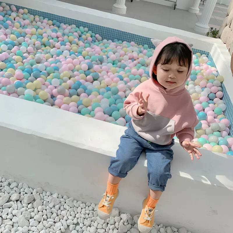 LILIGIRL/Новинка; свитер для маленьких мальчиков и девочек; коллекция года; хлопковые толстовки с динозавром и длинными рукавами; одежда с капюшоном для детей
