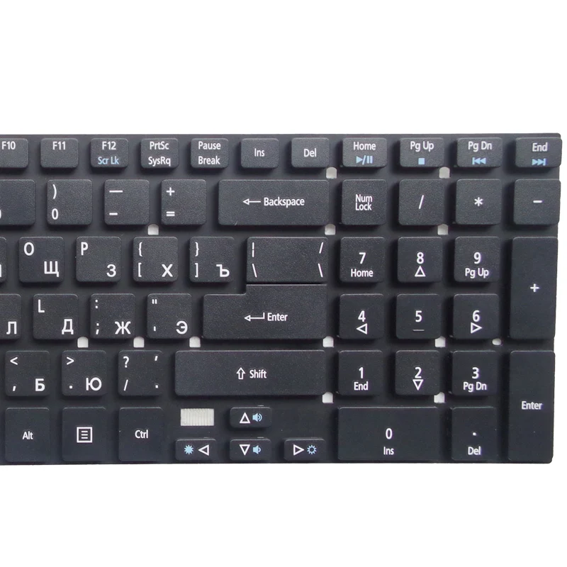 На английском языке) клавиатура для Packard Bell EasyNote TV43HC TV43HR TV44HC TV44HR TV43CM TV44CM TSX62HR TV11CM TV11HC Q5WS1 ноутбука черный
