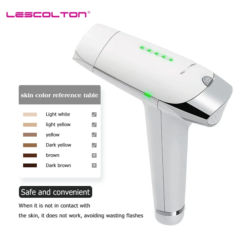 Лазерный эпилятор Lescolton T009 IPL для женщин устройство перманентной депиляции