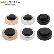 20*8 мм 30*10 мм Полный алюминиевый динамик усилитель изоляции ноги Спайк напольная база Hifi аудио запись радио ЦАП компьютер шасси стенд