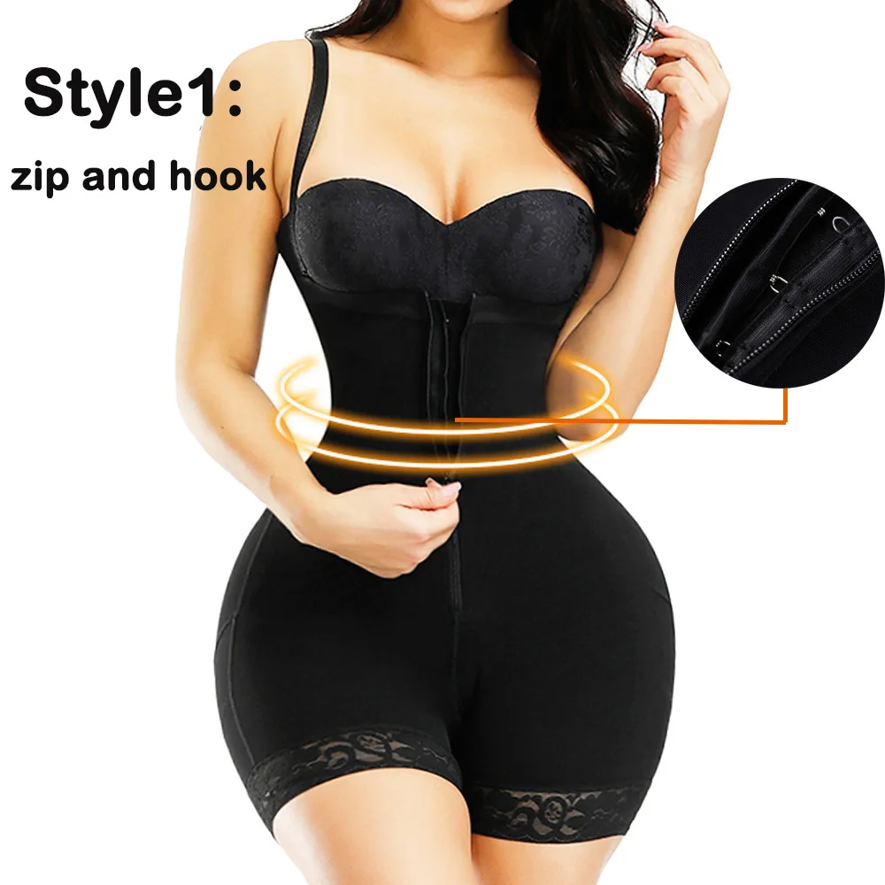 Style 1Black HEXIN плюс Корректирующее белье для тренировок, талии, тренера, корсет, подтягивающий живот, контроль размера плюс, подтягивающее нижнее белье, Корректирующее белье - Цвет: Style 1Black