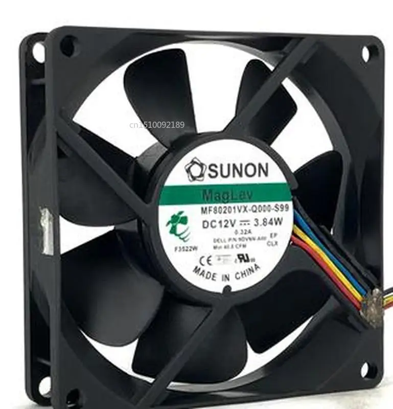 Подлинный для SUNON MF80201VX-Q000-S99 DC12V 3,84 Вт 4 провода 5Pin 8020 80x80x20 мм вентилятор охлаждения