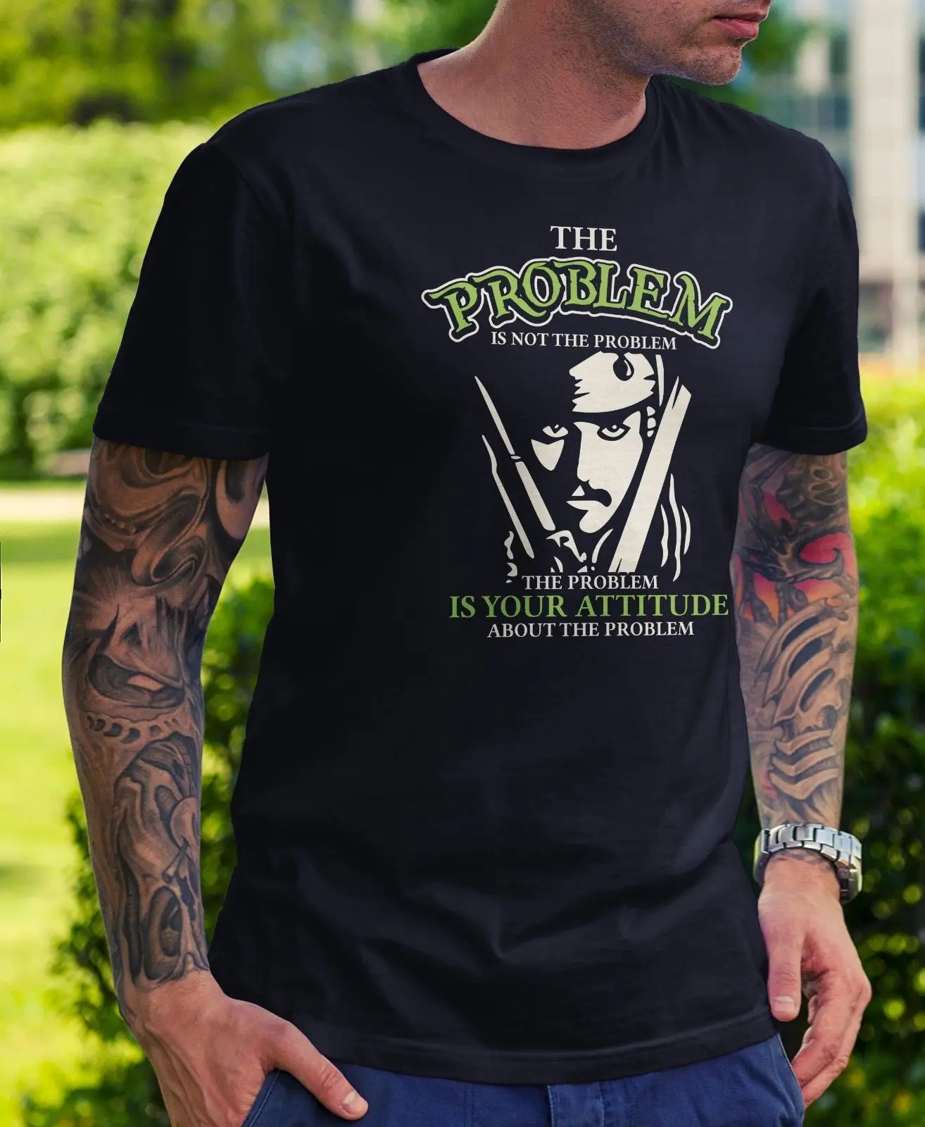 Jack Sparrow Problem Men's &amp Kids T-Shirt - Novelty Quote Pirates Of Caribbean Cool Casual pride t shirt men Unisex New Fashion |