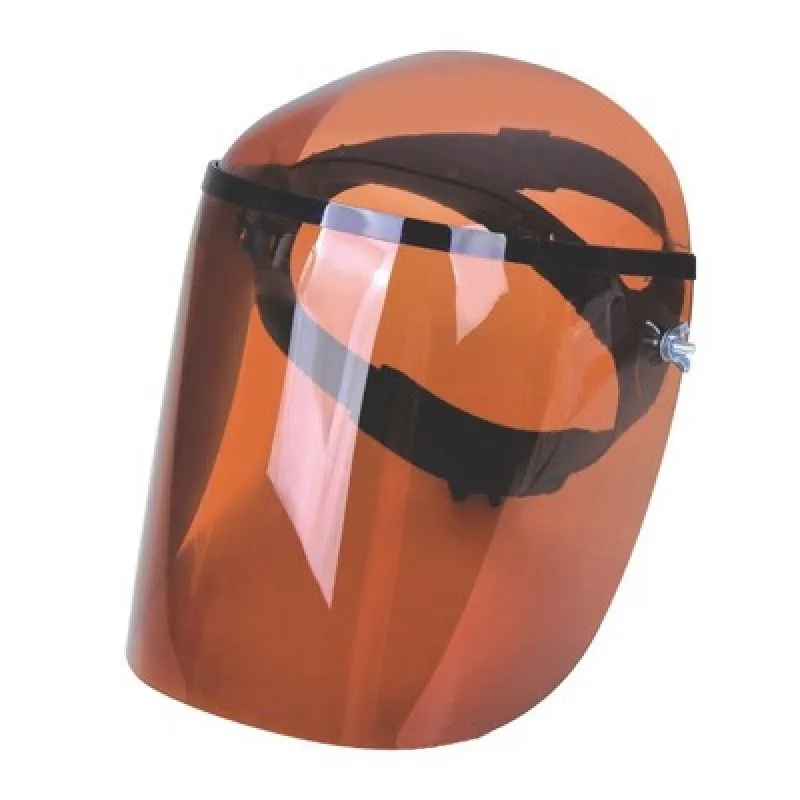 Защитная маска для глаз и лица Полнолицевая прозрачная темно-коричневая стеклянная экранная теплоизоляционная анти-всплеск сварная кухонная Прополка