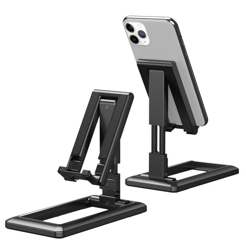 iphone holder for tripod Cell Phone Stand Foldable Telescopic Mobile Phone Holder Tik Tok Live Desktop Lazy Bracket For iPhone 12 Smart Phone Universal mobile holder for tripod