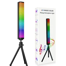 

RGB LED Strip Light Music Sound Control Pickup Rhythm Ambient Atmosphere Lamp