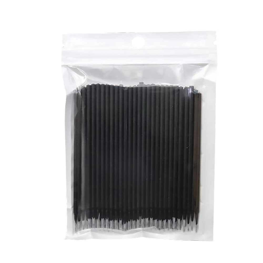 100 шт. одноразовые кисточки для туши ресниц|Ватные палочки| |