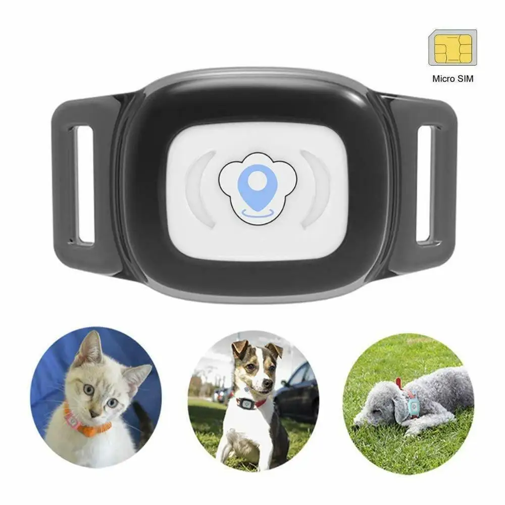 

GPS Dog Collar Rechargeable Electric Dog Collars Waterproof IP67 AGPS LBS SMS Positioning Geo-Fence Collar Tracker