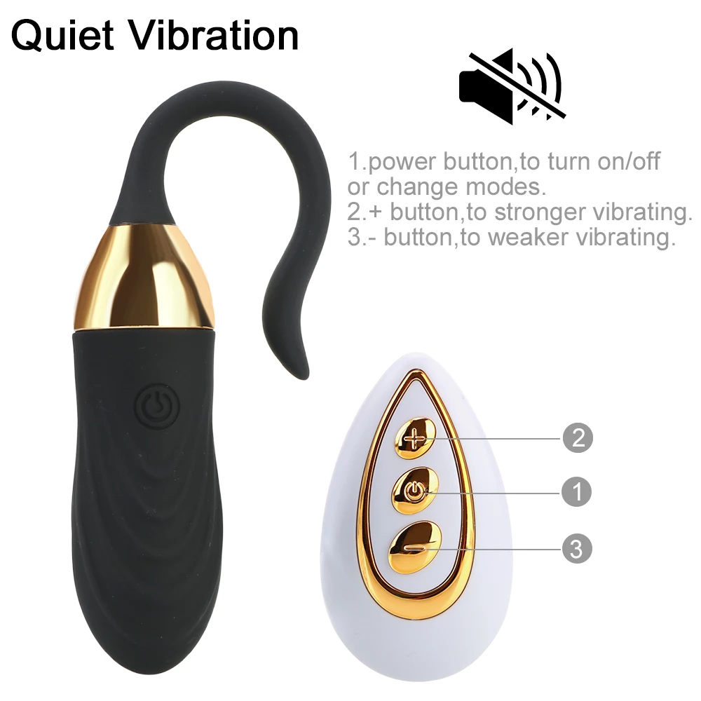 Wearable Vibrator With Remote Control For Clitoral & Anal Pleasure_voghion.com