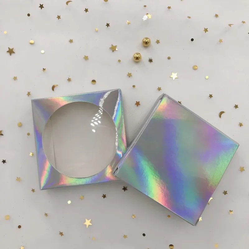 holographic eyelash packaging box