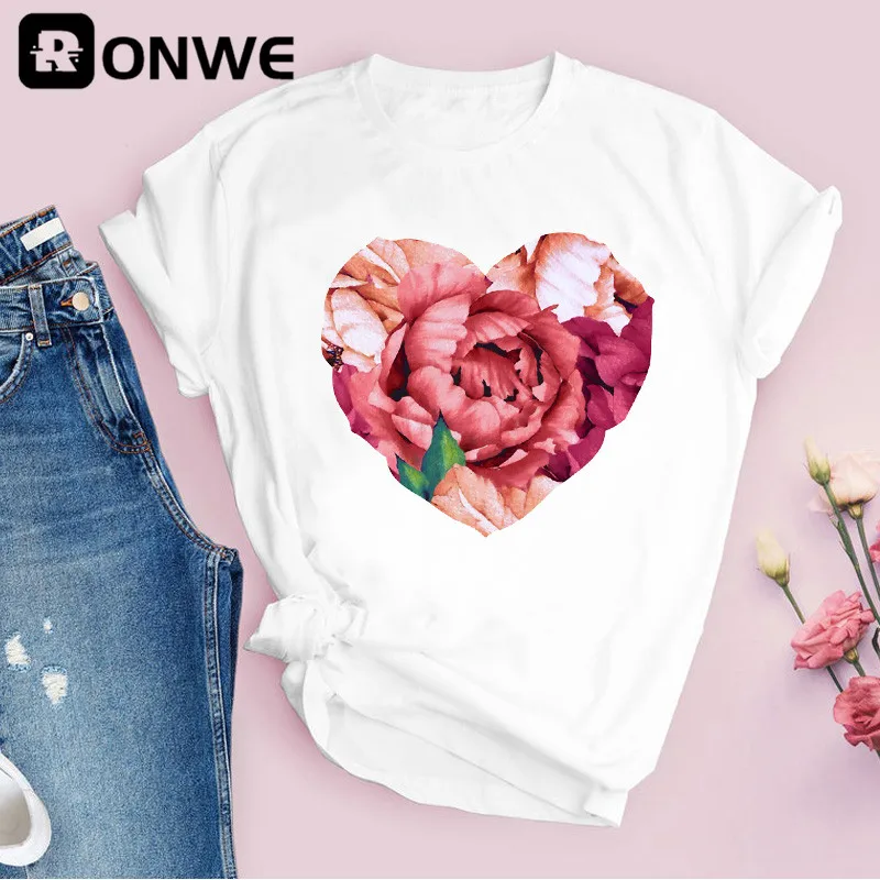 Women Shirt Girl Flowers | Floral Print Shirt Women | Women