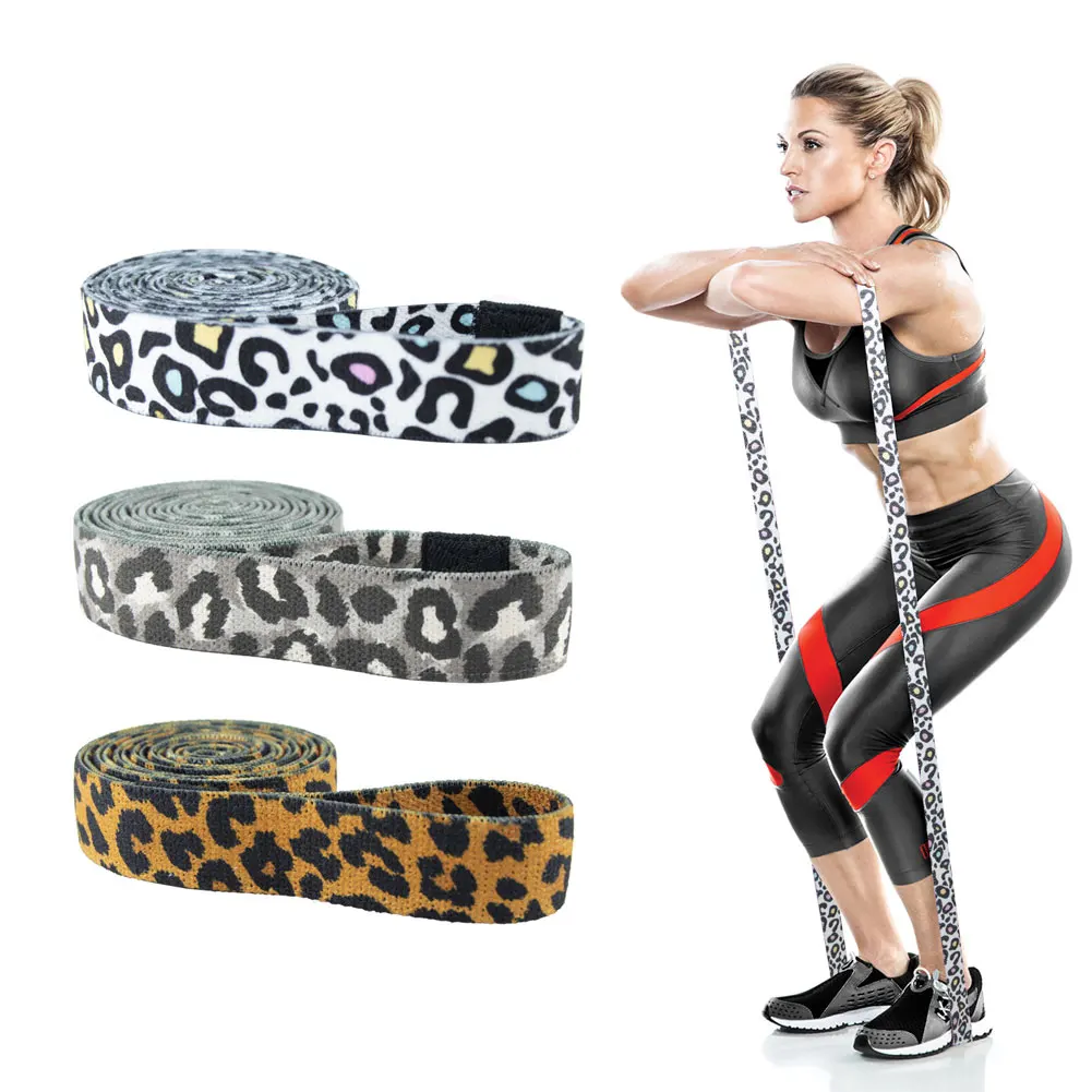 

Resistance Bands for Legs and Butt 3pcs Set of Leopard Print Fitness Stretch Band Yoga Resistance Band Sports Fitness Band